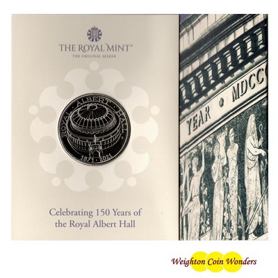 2021 BU £5 Coin Pack - The Royal Albert Hall